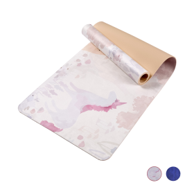 Yoga Mat, Exercise Yoga Mat Print With Non-Slip Design, Professional TPE Exericise Mat, 72  X 24  Multi-Purpose Workout Mat For Women, Pilates Fitness