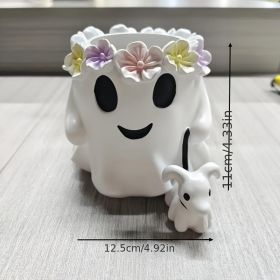 Only Self Pickup-Ghost Flower Pot