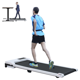 Walking Pad With Quiet 2.0 HP Brushless Motor, Countdown Modes, Spacious Running Area,  220 Lbs Weight Capacity For Home Or Office Workouts, 3 In 1 Po