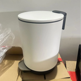 SSTC001-3L-W, Stainless Steel Kitchen Trash Can, 3L, White