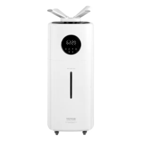 VEVOR Commercial Humidifier, 5.5 Gal 21L 40.6 Oz H Cool Mist Output, Industrial Air Vaporizer For Large Room Up To 1291.7 Sq Ft,Top Refill Humidifier