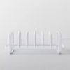 Wire Storage Lid Organizer White: Kitchen Cabinet Organizer, Iron Pot & Pan Rack, 13.5" Depth