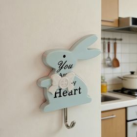 Rabbit Hanging Hook-Blue