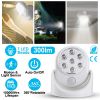 Wireless LED Spotlight 90 ° Motion Sensor Night Lamp 360°Rotate Cordless Stairs Lights Battery Operated w/23ft Sensing Range for Closet Bathroom