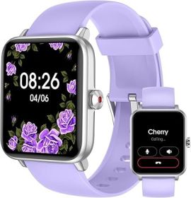 Smart Watch (Answer/Make Call) for Women Men, Fitness Tracker with Heart Rate, Blood Oxygen, Sleep Tracker