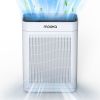 MOOKA TM06 White Air Purifiers for Home Large Room Pets Up to 2200 Sq Ft, H13 True HEPA Air Purifier Cleaner, Fragrance
