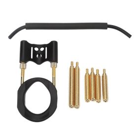 Massage Male Bracket Kit Stretching Effective Adjustable Men Penile Support Stretcher Black Gold (Option: Default)