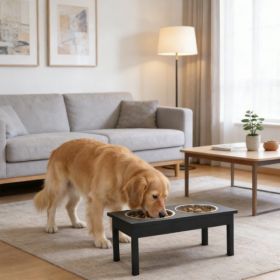 Pet Feeder Station Storage Cabinet (Option: defaulttitle)