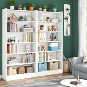 Bookshelf,Storage Rack,Multifunctional Rack (Option: White)