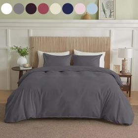 Serta Simply Clean Solid Duvet Cover (Option: W13718007)