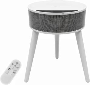 Round Table Space Heater (Option: White)