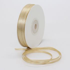 0.3cm Double-sided Ribbon Fashion (Option: Local gold 1-0.3cm)