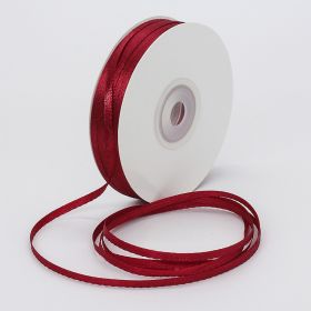 0.3cm Double-sided Ribbon Fashion (Option: Wine Red-0.3cm)