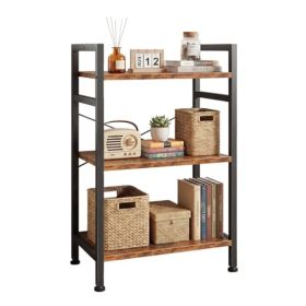 Shelves, Classical-style Shelves, Elevated Display Stands For Living Rooms, Homes, And Offices (Option: Brown3L)