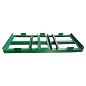 The Original 4FT Drag Harrow Driveway Grader, 46 LB Heavy Duty Tow Behind Lawn And Landscape Rake, Gravel Driveway Drag, Power Rake , Lawn Levele (Option: Green)