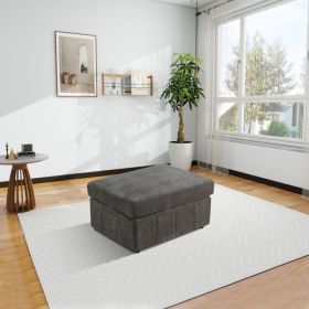 Pickup Only--Grey Pineapple Fabric 8-Piece Living Room Sofa Set (Option: F4998  O)