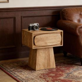 Coffee Stand,Side Table,End Table (Option: Brown)