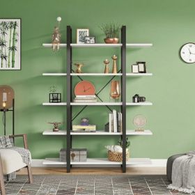 Bookshelf,Storage Rack,Multifunctional Rack (Option: black and White)