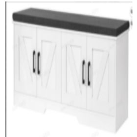 Wooden Shoe Storage Cabinet, For Living Room Storage (Option: 39in)