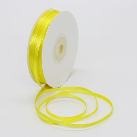 0.3cm Double-sided Ribbon Fashion (Option: Lemon yellow-0.3cm)