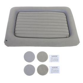 Inflatable Toddler Travel Bed Air Mattress Set Portable Blow Up Detachable 2 Sided Inflatable Mattress For Boys Girls Camping (Option: Default)
