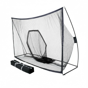 Backyard Golf Net, 10x7-foot Framed Golf Practice Net, Indoor And Outdoor Dual-purpose Sturdy Design (Option: Black)