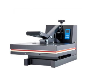 Liquid Crystal Display And Memory Mode Hot Press, 1200W Heat Transfer Printer (Option: Black)