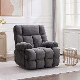 MS P26 Power Recliner Fabric Grey (Option: grey)