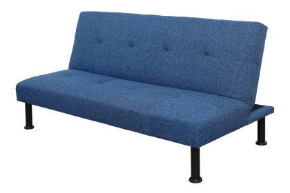 Pickup Only--Blue Linen Living Room Sofabed (Option: FB2107)