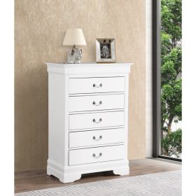 Louis Phillipe G3190-CH Chest , White (Option: White)