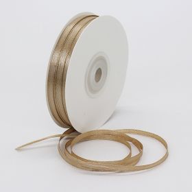 0.3cm Double-sided Ribbon Fashion (Option: Champagne gold-0.3cm)