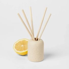 100ml Matte Textured Ceramic Lavender Eucalyptus Diffuser Gray: Home Aromatherapy, No Battery (Option: CitronandSands)
