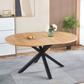 Extendable  Table,DINING TABLE,OFFICE TABLE,COFFEE TABLE,metal Leg,MDF Top,120 -160x120x75cm (Option: Oak)