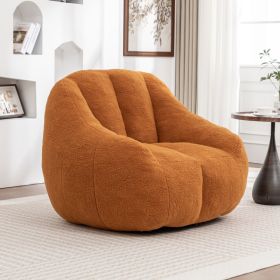 Bean Bag Chair With Filler, Bean Bag Sofa With Tufted Soft Stuffed Filling, Fluffy And Lazy Sofa, Comfy Cozy BeanBag Chairs With Memory Foam For (Option: Yellow)