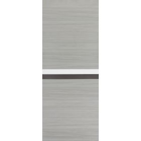 CRAZY ELF 32 X 84 Melamine Integrated Door Slab, No Assembly Required, Covered With 2mm Thick Melamine Protective Layer, Environmental-Friendly, (Option: Gray)