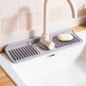 1pc Silicone Stove Top Covers Heat Resistant, Non Slip, Easy Clean For Electric Stove, Glass Top Stove Kitchen Accessories Perfect Gift For House (Option: 17 x 5.5-NY Gray)