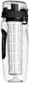 32Oz Fruit Infusing Infuser Water Bottle Water Fruit Bottle BPA Free Plastic Sport Fruit Infuser Water Bottles With Infuser Juice Shaker Drink Bottle (Option: Style E)