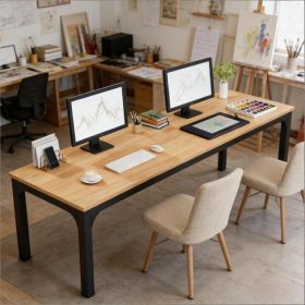 Rectangle Executive Desk,Office Desk (Option: Walnut)