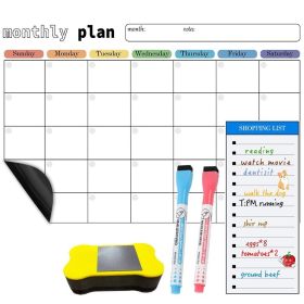 Magnetic Fridge Memo Board, Easy To Erase And Reusable, Strong Magnet, Creating A Cozy Corner At Home (Option: B)