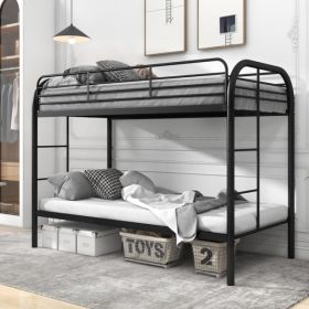 Twin Over Twin House Bed (Option: Black)