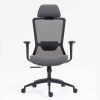 Ergonomic Mesh Office Chair with Adjustable Headrest and Lumbar Support, Breathable Back Design for Home and Office Use 8322H