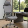 Ergonomic Mesh Office Chair with Adjustable Headrest and Lumbar Support, Breathable Back Design for Home and Office Use 8322H
