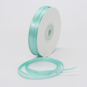 0.3cm Double-sided Ribbon Fashion (Option: Tiffany blue-0.3cm)