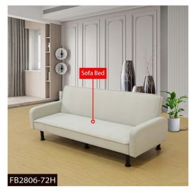 Pickup Only--Light Grey Calico Living Room 1-Piece Sofa (Option: FB2806   72H)